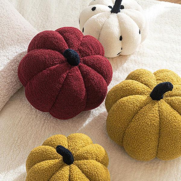 Cuscino Zucca Peluche Bambola Giocattolo Casa Soggiorno Divano Agnello Cotone PP Nucleo Tiro Cuscino Decorativo Halloween