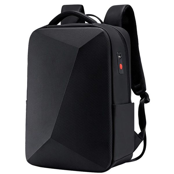 Backpack Business Bluetooth Anti-Lost 15.6inch Laptop Men Bags de computador Mochilas impermeáveis ​​Anti-roubo Bolsa de viagem USB de carregamento USB