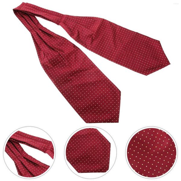 Laços masculinos gravata cachecol pescoço trabalhado clássico homem gravata acessórios de fantasia casamento