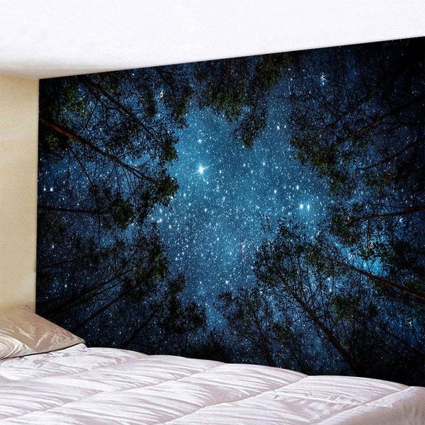 Cameses Komik Goblen Büyük Boyut Galaxy Universe Uzay Yenilik Dainty Wall Estetik Ev Dekor Arazzo Edensler Ah50ta