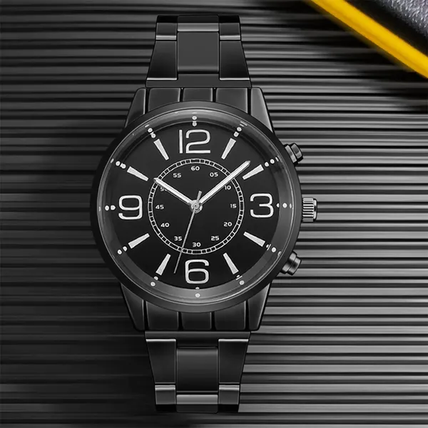 Armbanduhren Uhr Herren Handgelenk Herrenmode Lässig Quarz Stahlband Minimalistisch