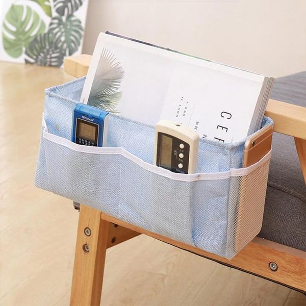 Aufbewahrungstaschen Mutifunction Bedside Hanging Organizer Bag Autositzlehne Schlafzimmer Tischtasche Türstuhl