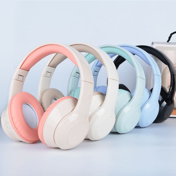 Yeni Elektronik Kablosuz Kulaklıklar Spor Bluetooth 5.3 Kulaklık Subwoofer Katlanabilir Kablosuz Handfree Oyun Kulaklığı Hızlı Şarj Kulaklıkları Kulaklıklar
