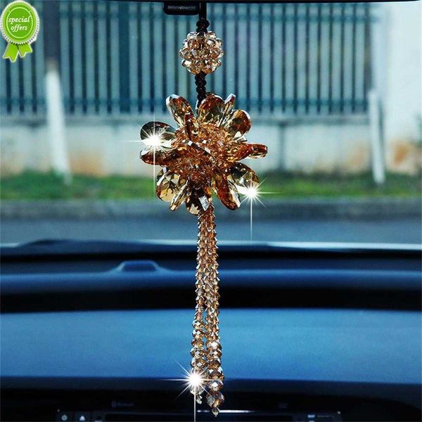 Apanhador de sonho de carro pingente de pendura branca rosa fofinho macio ornamento pendurador de origem automóvel home parede pingente de decoração presentes