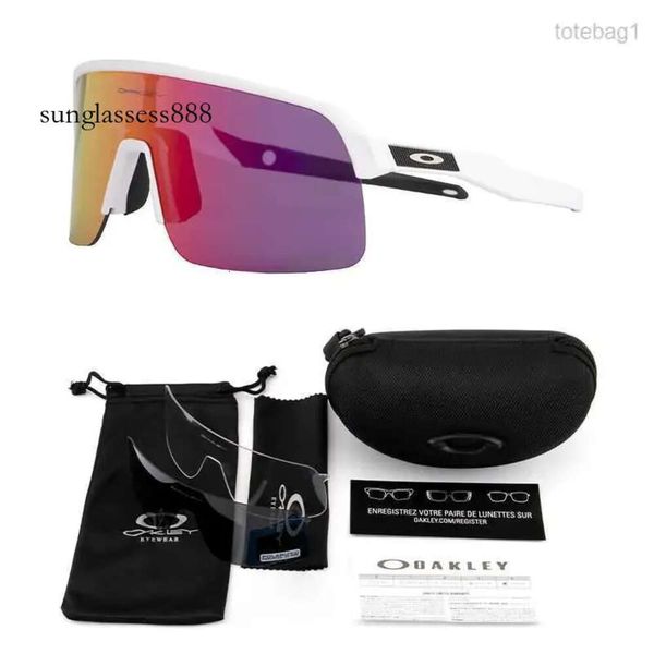 Sonnenbrillen Herren Designer-Sonnenbrillen für Damen Set Outdoor Bunte Fahrrad Mountainbike Rennrad Brille Bergsteigen Laufbrille 4BYX