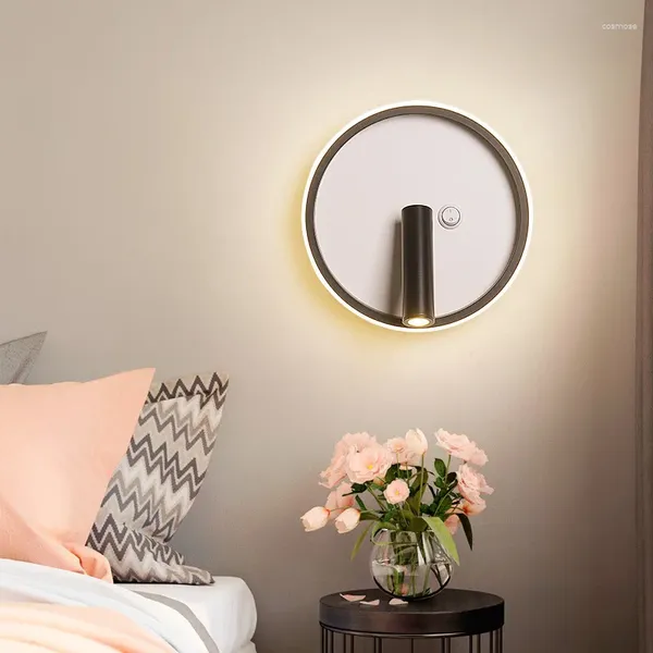 Duvar lambası Siyah Sconce Uzun Sconces Led Mount Light Rustik Ev Dekor Banyo Armatürleri Endüstriyel Sıhhi Tesisat