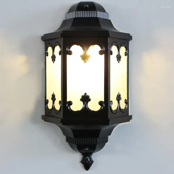 Lampada da parete Passerella Alluminio Ingresso esterno Illuminazione Sconce Corridoio Balcone Luce impermeabile Giardino