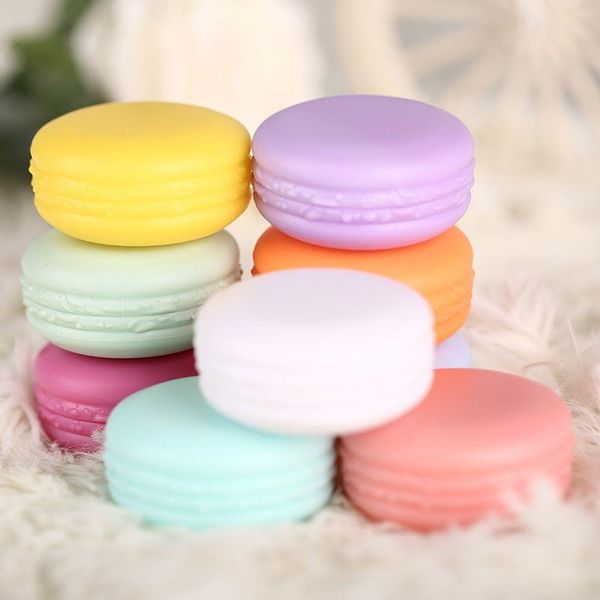 10g 034Oz Contenitori per campioni cosmetici in plastica vuoti riutilizzabili Macaron da viaggio con tappo a vite Vaso per trucco Crema per il viso Balsamo per le labbra Occhi Sha Ehdj