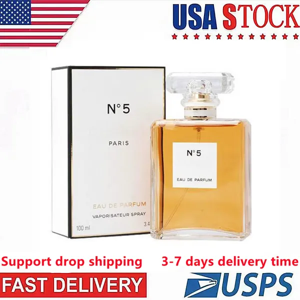 Hot Brand No5 Eau De Parfum 100ml Profumo da donna Long Lasting Stay Fragrance Body Spray Parfum Gift Profumo Donna