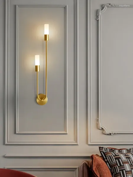 Lâmpadas de parede Modern LED Antler Sconce Sala de estar Define cama inteligente leitura de lâmpada sem fio