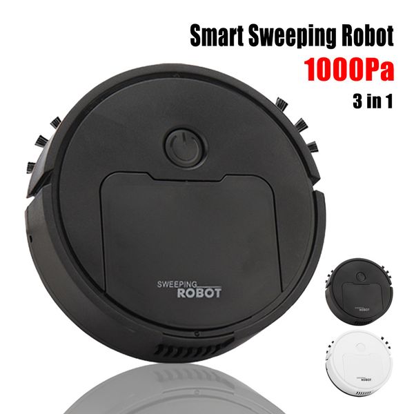 Mandcelars de push house house smart varredura robô sem fio aspirador de pó Weep e esfregar uma máquina automática de esfrego