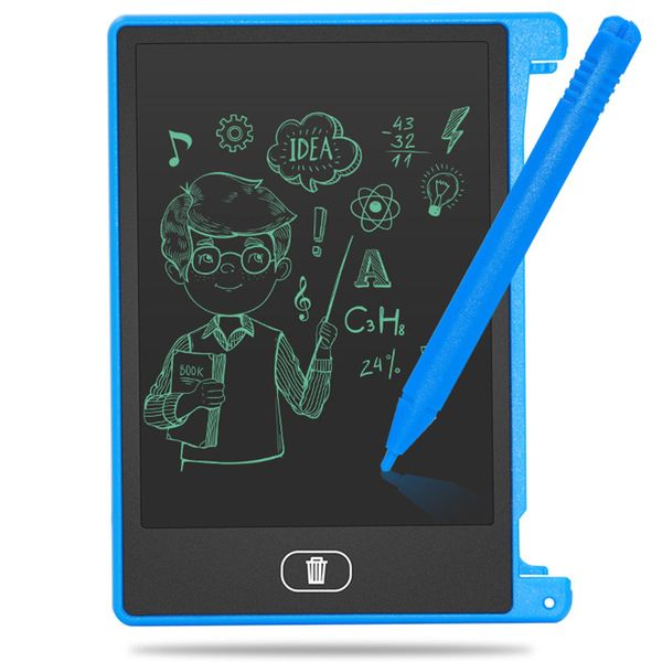 bloco de redação para estudantes Novo Tablet de redação LCD 4,5 polegadas Desenho digital Mensagem de caligrafia eletrônica Graphics Writing Board Presentes Crianças