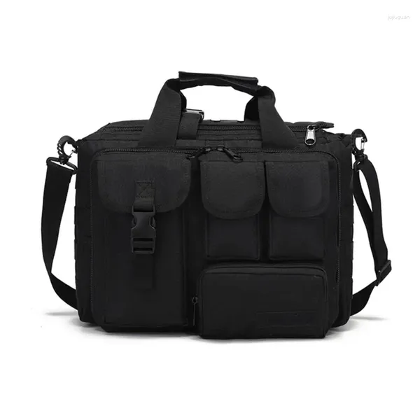 Evrak çantaları erkek omuz çantası meslekger taktik çantası askeri çanta bilgisayar paketi sırt çantası çapraz çantaları açık