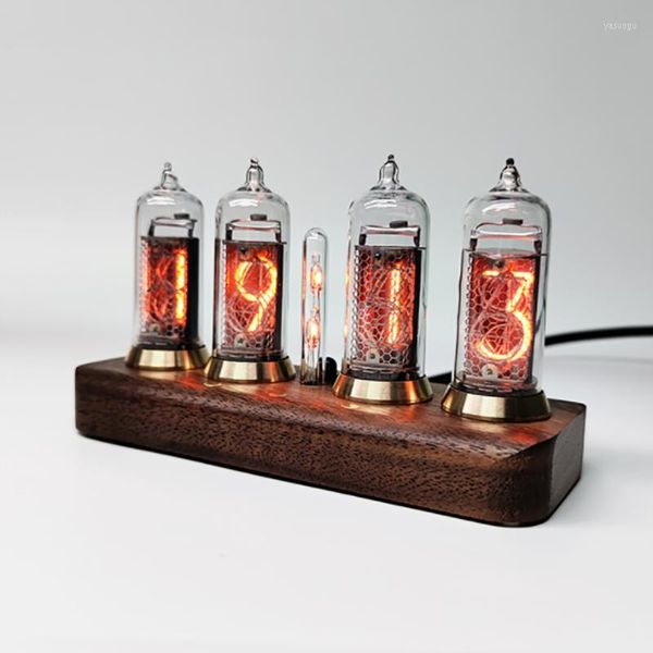 Столовые часы IN14 Glow Digital Tube Clock Clock Bluetooth Lamp