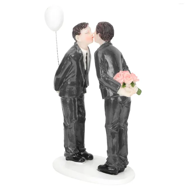 Festliche Lieferungen, Accessoires, Herren-Geschenk, Figurenform, Kuchen-Picker, Skulptur, Party, Cupcake-Topper, Harz-Liebhaber-Dekorationen, Hochzeitsdekorationen