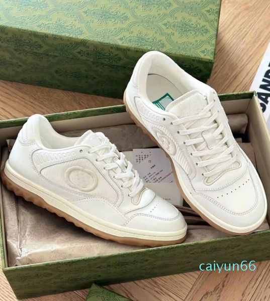 Scarpe sportive da uomo casual ed eleganti Sneakers da ricamo bianche e nere di lusso Famose scarpe da ginnastica tecniche da esterno per corridori vintage