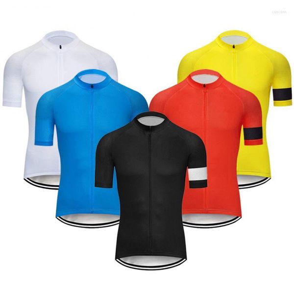 Giacche da corsa Maglia da ciclismo Uomo MTB Maillot Camicie Abbigliamento da bicicletta Mountain Bike T-shirt da uomo Abbigliamento estivo Abbigliamento Attrezzatura