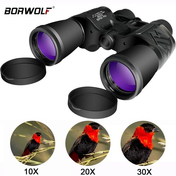 Teleskop-Fernglas Borwolf 10-30X50 Hohe Vergrößerung Langstrecken-Zoom 30-fach Jagd HD Professiona