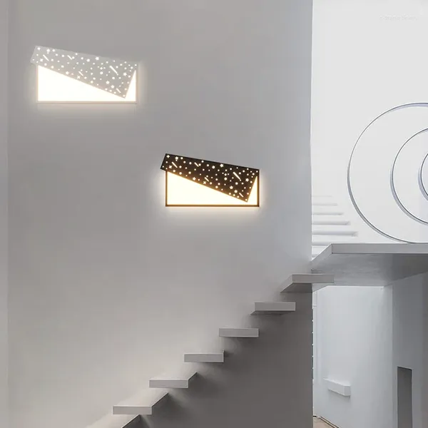 Wandleuchte für den Innenbereich, moderne LED-Streifen für Heimdekoration, Wohnzimmer, Esszimmer, Schlafzimmer, Küche, Beleuchtungskörper, nordische Design-Lampen