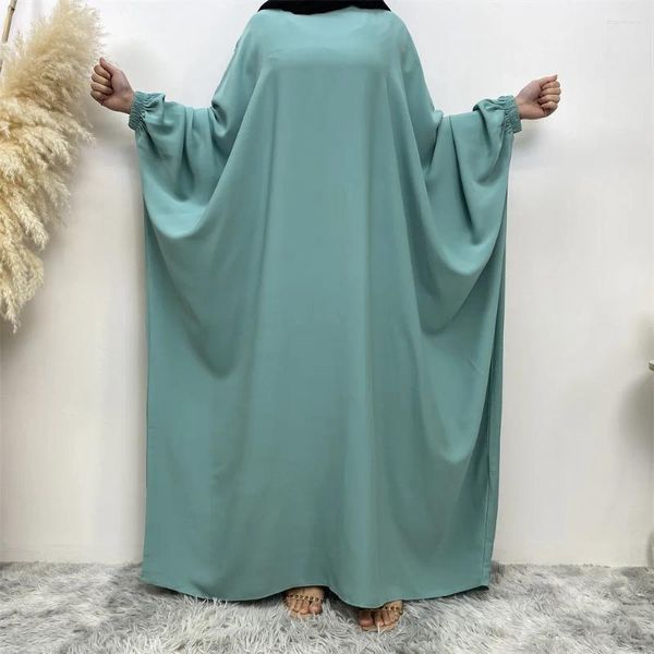 Roupas étnicas 2023 Butteryfly Abaya Mulher Muçulmana Oração Roupas Dubai Saudita Islâmico Ramadan Mubarak Modest Robe Vestido Turco