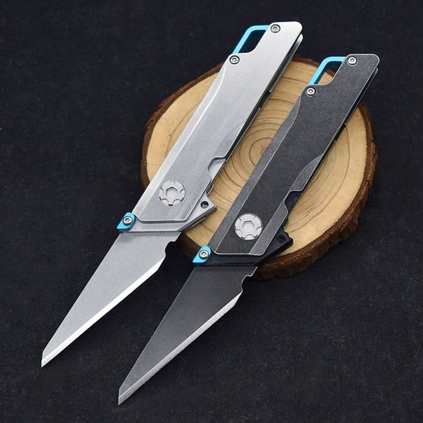 OFERTA ESPECIAL A1903 FLIPPER DOBRILHO M390 CETINO/LABA BLATE Aço inoxidável Holoque de camping ao ar livre Pesca EDC Pocket Tool Knives