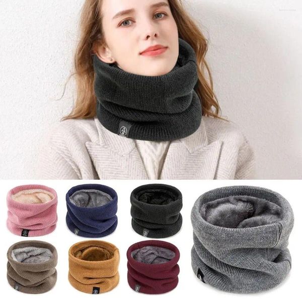 Bandanas Einfarbiger Winterschal Warmer Nackenschutz Wärmer Dicke Schals