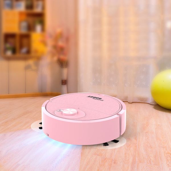 Handschub-Kehrmaschinen Reiniger Intelligenter Roboter-Staubsauger Bodenkehrer Home Haushalt Mopp Besen Kehrmaschine Automatische Staubteppichbürste ctguh 230421