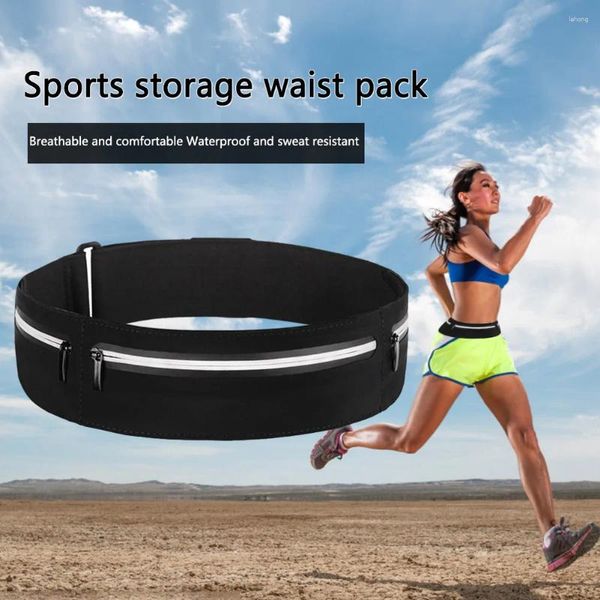 Suporte da cintura Bolsa de cinto externo celular celular celular para administrar homens homens esportes ginástica de corrida à prova d'água Fanny Pack