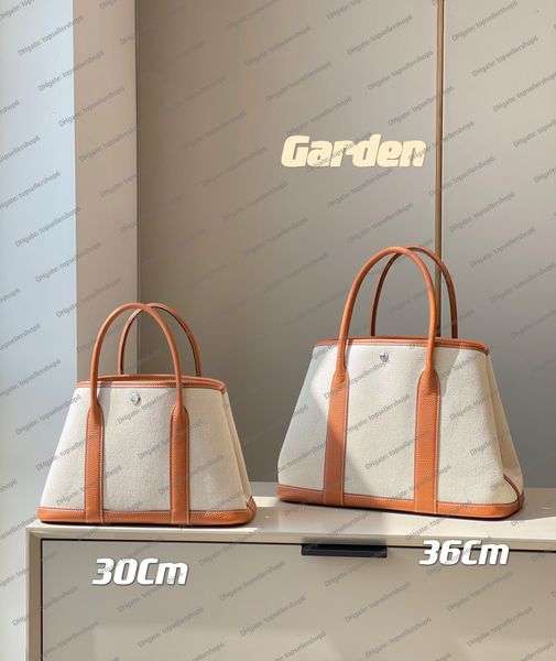 Designer Luxury 10A Borsa da donna di alta qualità originale in vera pelle da giardino in tela fatta a mano borsa a tracolla da sera con pochette Borsa a tracolla con scatola arancione