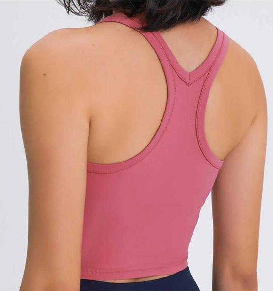 Free To Be Tanktops lu-95 Yoga-Weste mit gepolstertem BH, Sportkleidung, Damen, Laufen, Fitness, stoßfest, Damenunterwäsche