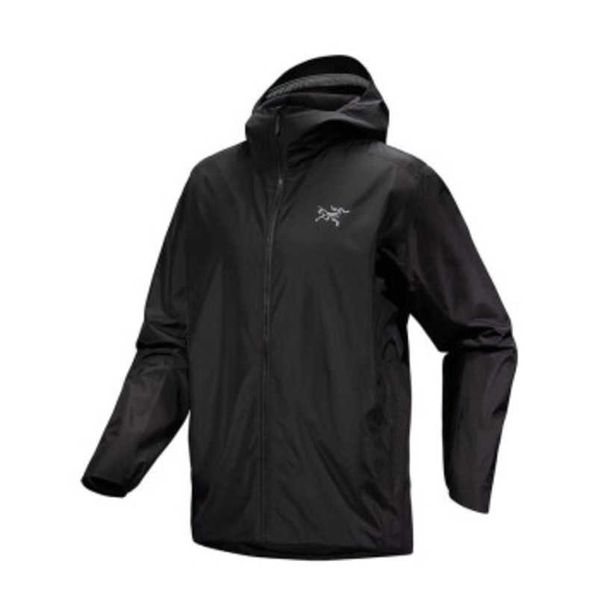 Пальто Куртка Дизайнерская Arcterys Classic Мужская куртка для активного отдыха Солано Толстовка Мужская с капюшоном из матового флиса Ветрозащитная водонепроницаемая куртка Charge Coat 2023 Black XS
