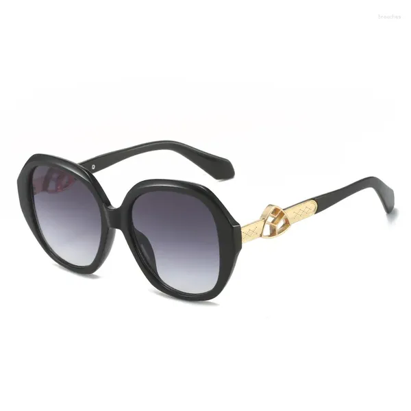Sonnenbrille ins ovale vintage frauen hohle beine sonnenbrille damen klassische brille weibliche mädchen feminino uv400