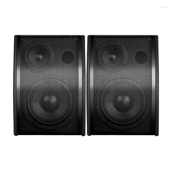 Alto-falantes combinados 6.5/8/12 Polegada Power Bass Speaker KTV Home Card Package Bluetooth Two-Way Professional Wall-Mounted Bar Audio Um par