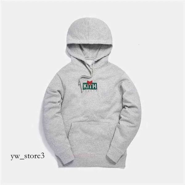 2021fw Kith Treats Holiday Felpe con cappuccio pesante Felpa con cappuccio Uomo Donna Migliore qualità Pasta sfoglia Stampa Box Kith Felpe Maglione T220721 9201