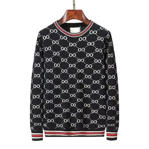 Designer di maglioni da uomo Designer New Strange All Over Letter Sweater M-XXXL