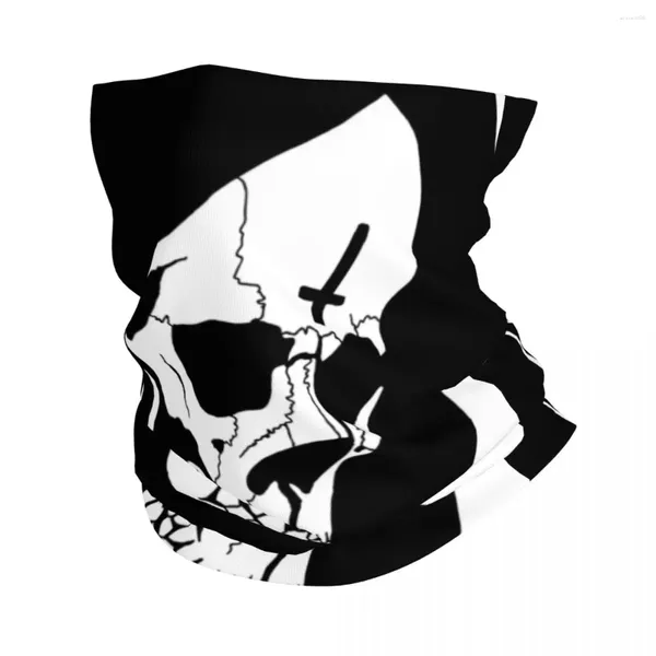 Schals Death Skull Bandana Halsabdeckung Bedruckter Maskenschal Multifunktions-Kopfbedeckung Wandern Angeln Unisex Erwachsene Winddicht