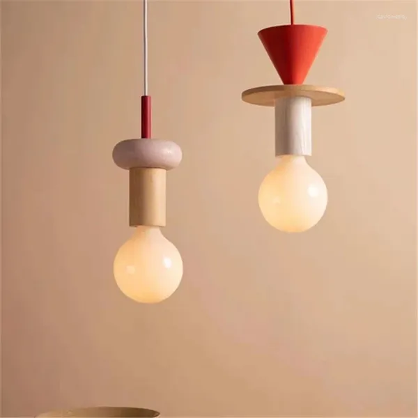 Pendelleuchten JUNIT Dia Lampe Modernes Holzlicht Esstischbeleuchtung Design Kleine hängende Wohnzimmer-Küchen-Deko-Leuchten