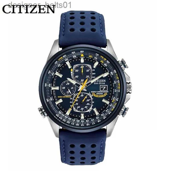 Andere Uhren CITIZEN Herren Luxus Trend Quarz Kalender Wasserdicht Multifunktion Fancy Rund Edelstahl AutomatikL231122