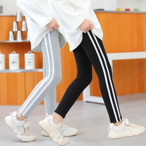 Hosen Frühling Mädchen Dünne Strumpfhosen Kinder Baumwolle Leggings 1-8Y Junge Kinder Casual Kleidung Herbst Kleinkind Baby Dünne Jogginghose