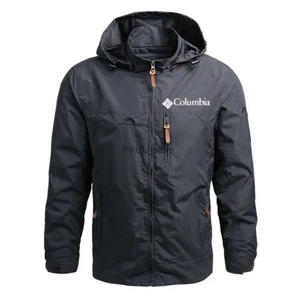Мужские куртки Куртка с капюшоном Колумбийская мужская спринтерская куртка легкое пальто мода для кемпинга и путешествийL231122