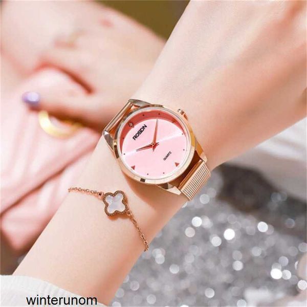 Часы Rosdn для пар Rosdn Watch Women's Top Ten Full Sky Star Brands Movement Подарки на День святого Валентина L3227-1 (стиль для девочек, розовый) HBR9