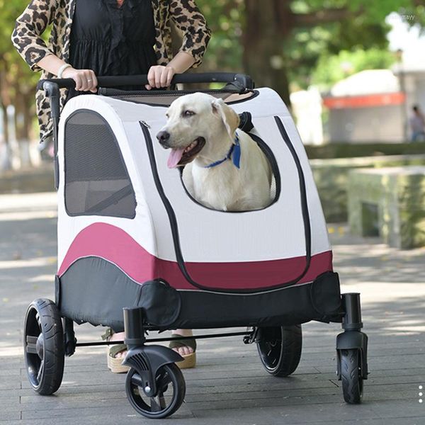 Capas de assento de carro de cachorro carrinho de estimação transportador dobrável transportador de janela respirável capa dobrável com barreira de 60 kg para cães grandes