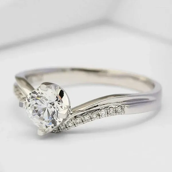 Обручальные кольца CAOSHI, стильное предложение, кольцо, женское кольцо, модный дизайн, аксессуары для пальцев для церемонии помолвки, яркие ювелирные изделия с цирконием