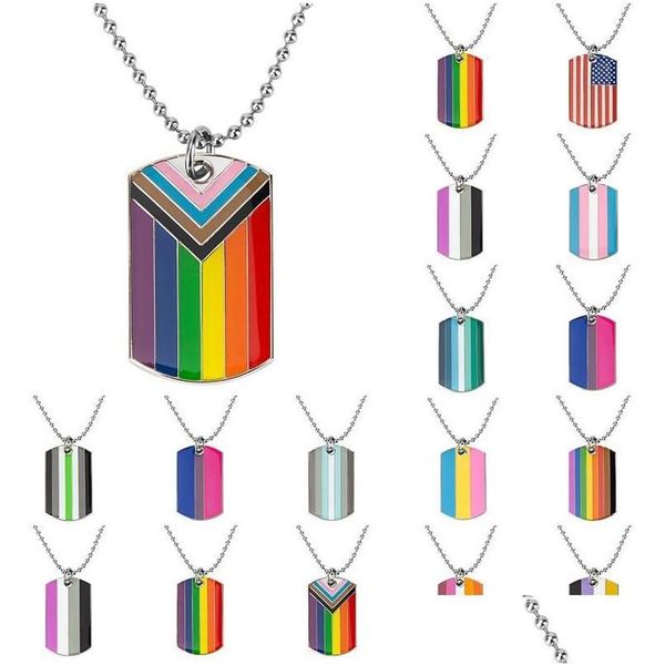 Spille, Spille Spille Spille Arcobaleno Collana Lgbt Distintivo Orgoglio Spilla Gay Biual Spilla Drop Delivery Gioielli Gioielli Dhx01