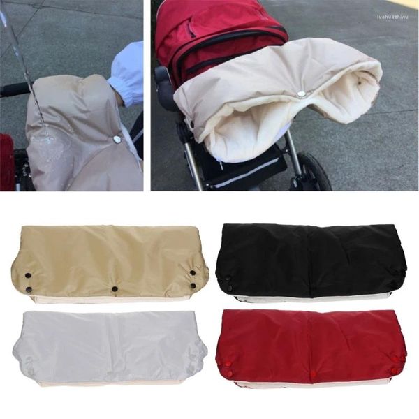 Kinderwagen-Teile, Winter-Handmuff, warme Baby-Kinderwagen-Handschuhe, universelle winddichte Wärmer, Kinderwagen-Zubehör