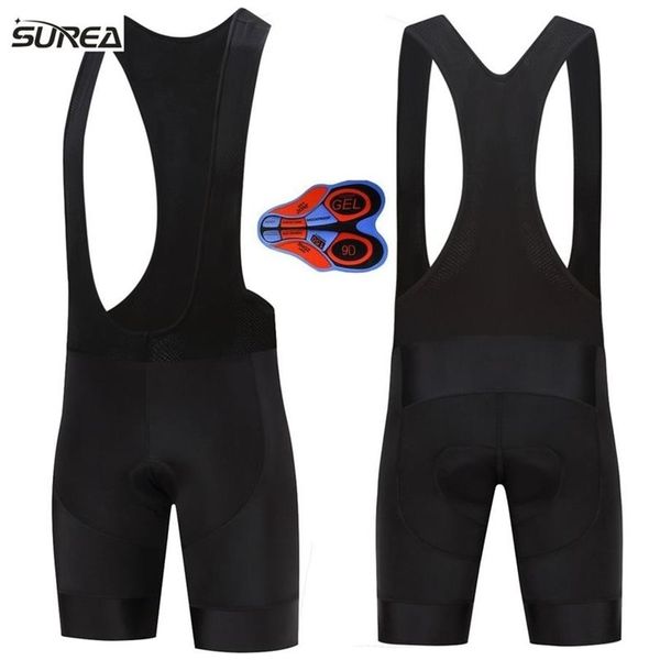 Pantaloncini con bretelle da ciclismo da uomo 17 stili Coolmax Mtb Ropa Ciclismo Pantaloni traspiranti roupa ciclismo Gel Pad di alta qualità Bike Bib2622