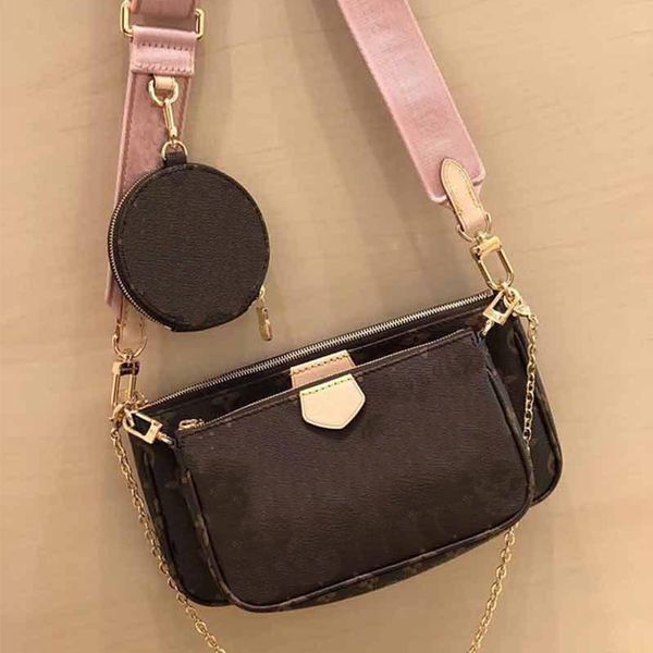 Meistverkaufte Handtasche Umhängetaschen Designerhandtasche Modetasche Handtasche Brieftasche Telefontaschen Dreiteilige Kombinationstaschen