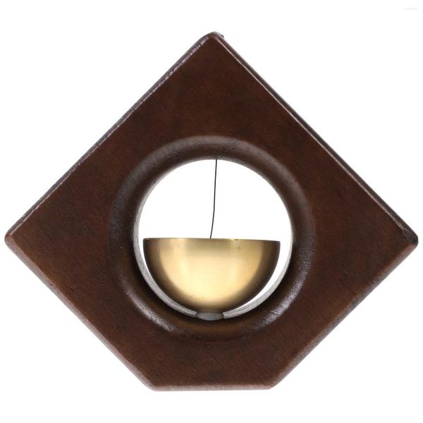 Campanelli Campanello Magneti da frigorifero Carillon decorativi All'aperto Negozianti in legno di rame
