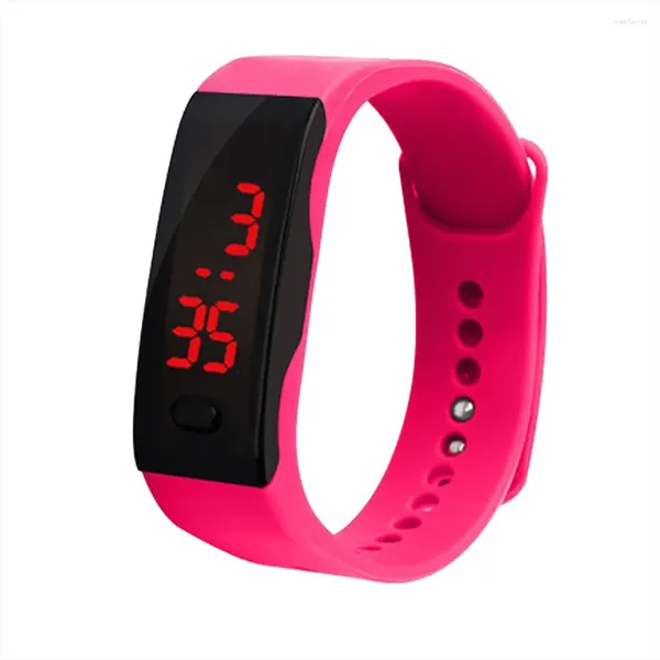 Orologi da polso Orologio da polso Fitness Schermo a colori Smart Sport Bracciale Attività Running Tracker Frequenza cardiaca per bambini Uomini Donne Guarda ore