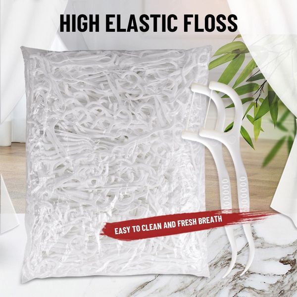 Plastica filo filo filo 1000 pezzi in 1 sacchetto di spazzolino da denti interdentali GUM Massaggio per la cura orale 230421